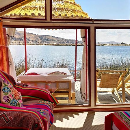 Uros Titicaca Marca Lodge Puno Exteriör bild