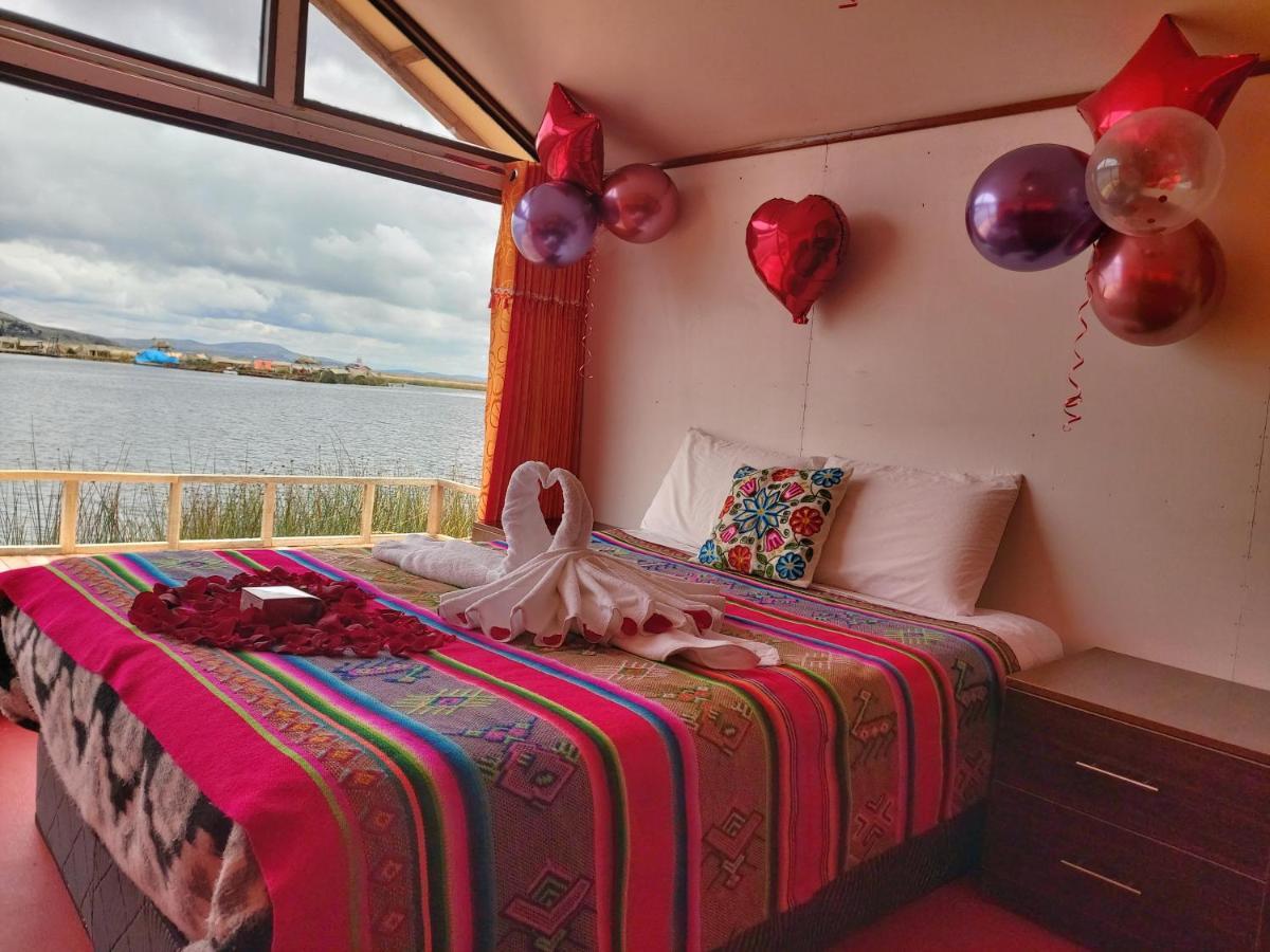 Uros Titicaca Marca Lodge Puno Exteriör bild