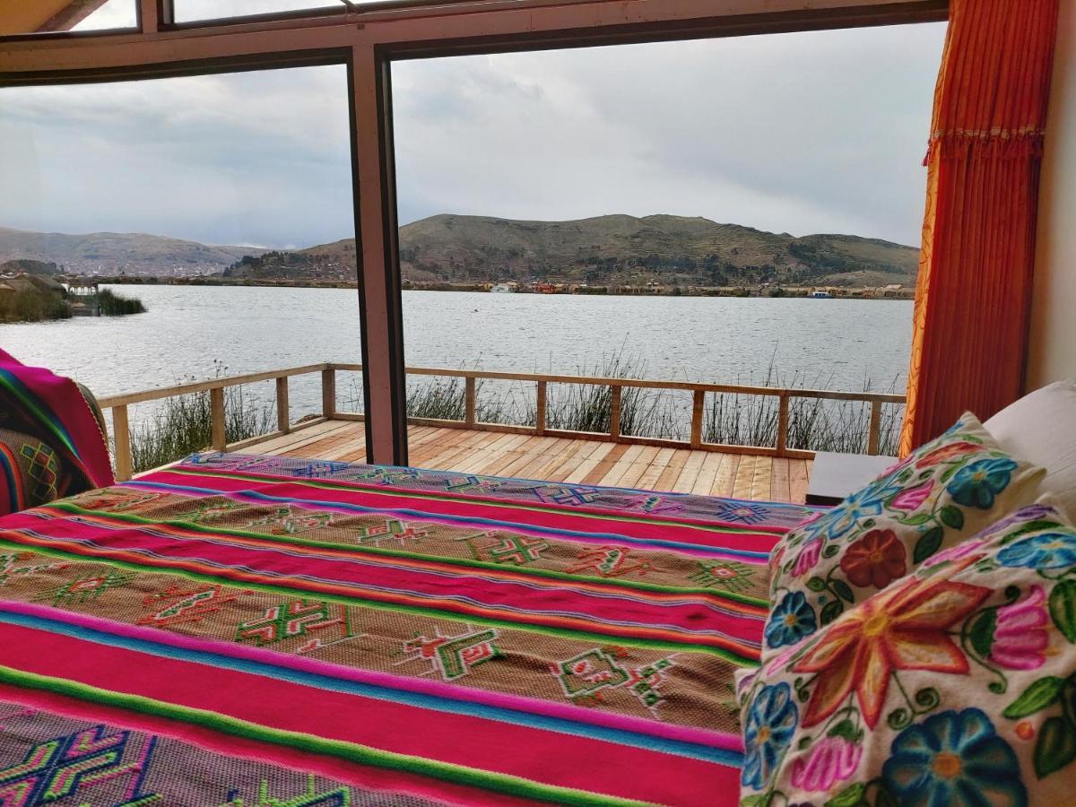 Uros Titicaca Marca Lodge Puno Exteriör bild