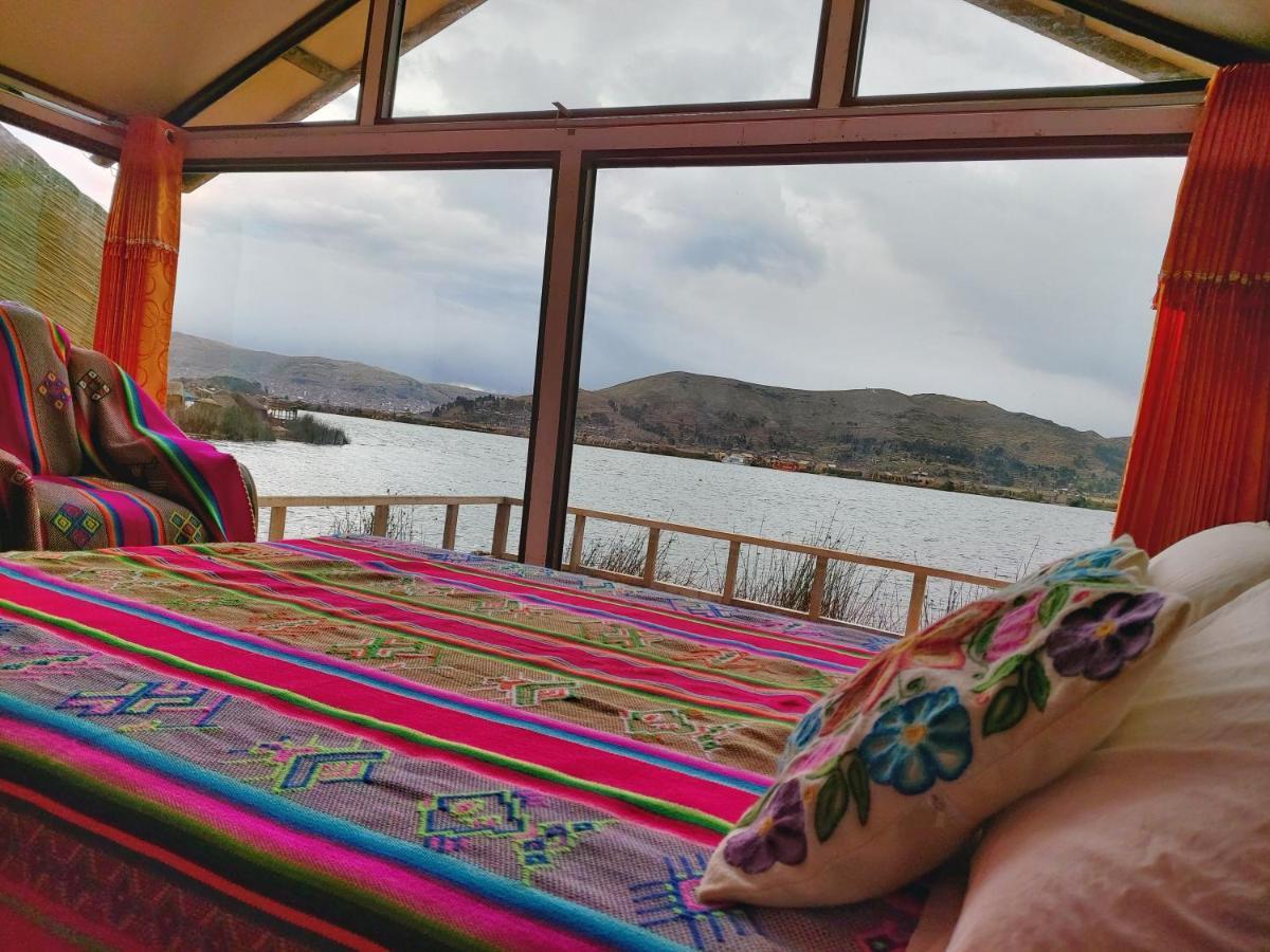 Uros Titicaca Marca Lodge Puno Exteriör bild