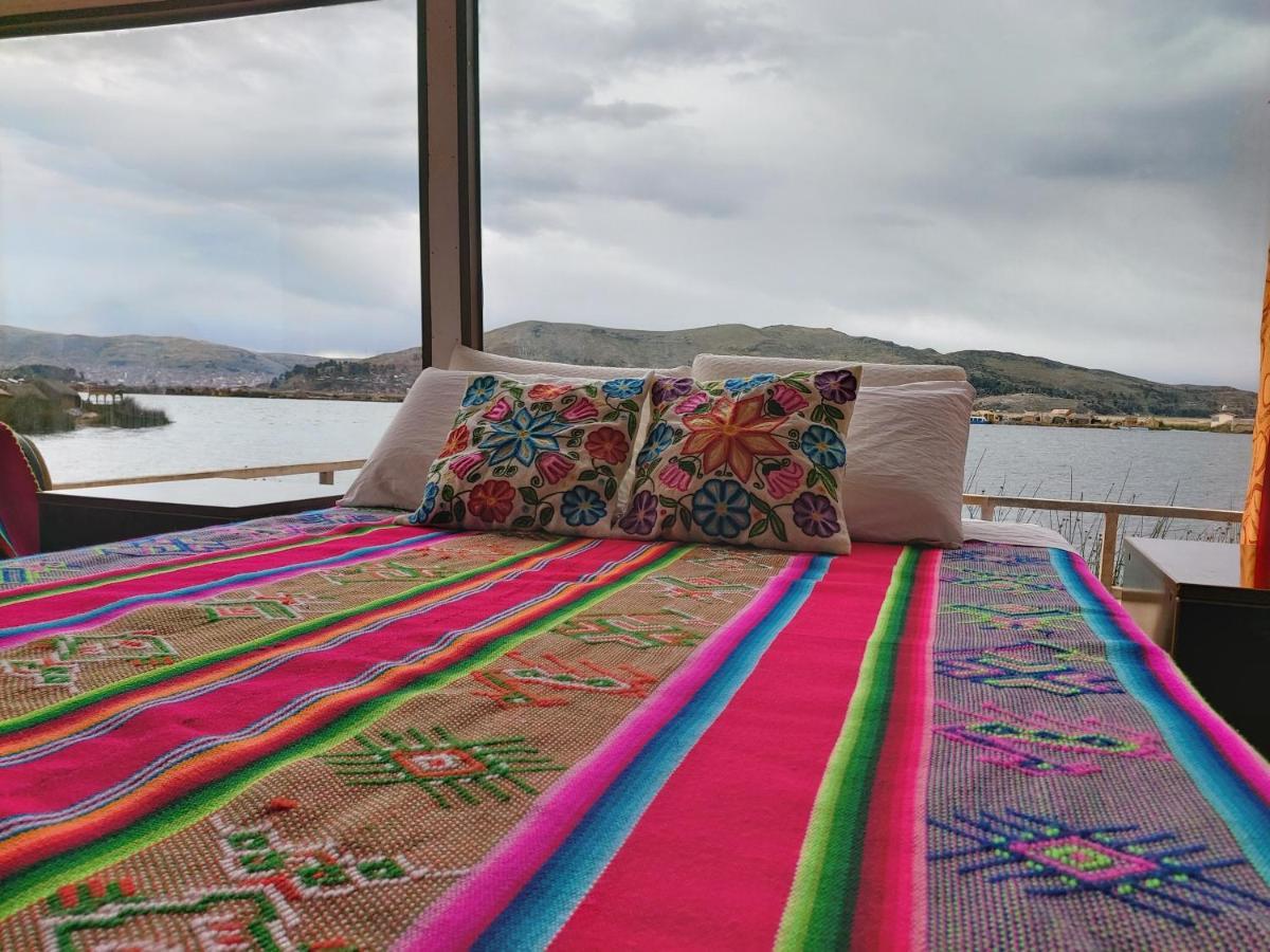 Uros Titicaca Marca Lodge Puno Exteriör bild