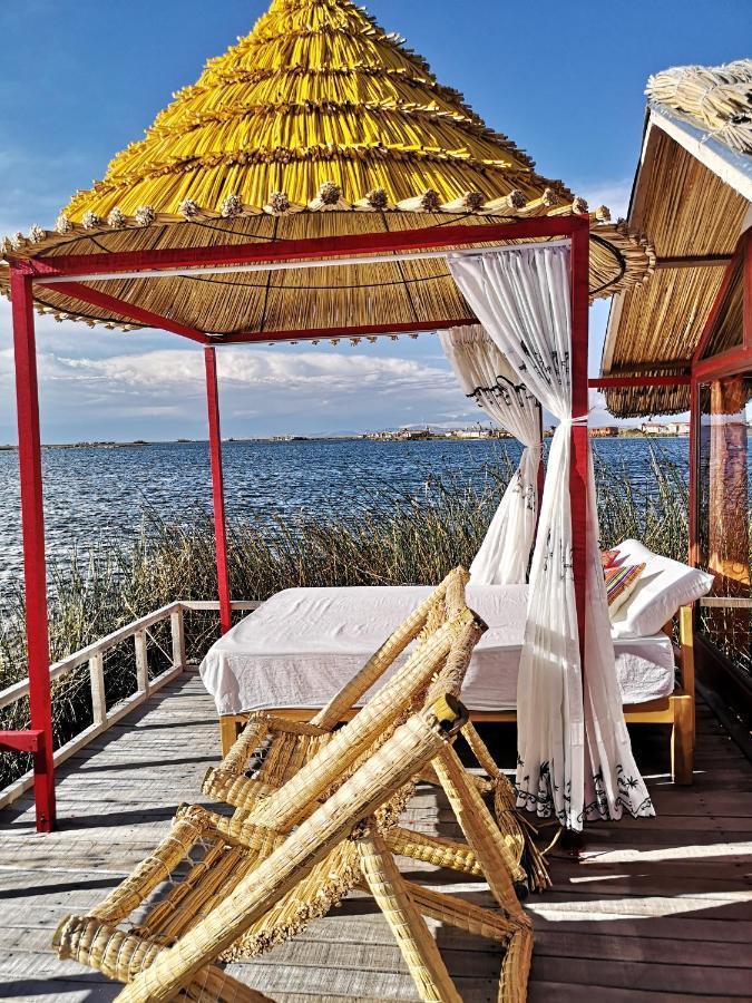 Uros Titicaca Marca Lodge Puno Exteriör bild