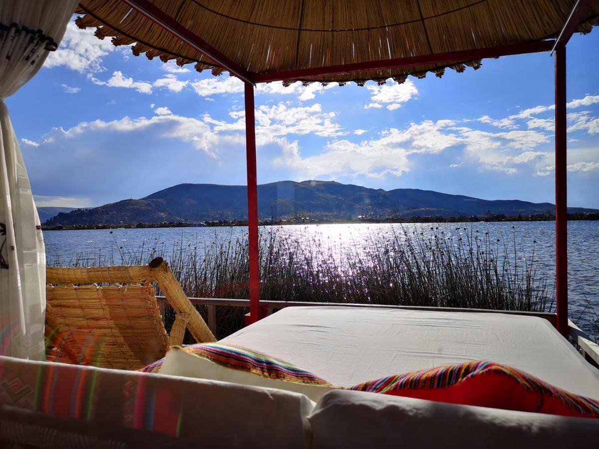 Uros Titicaca Marca Lodge Puno Exteriör bild