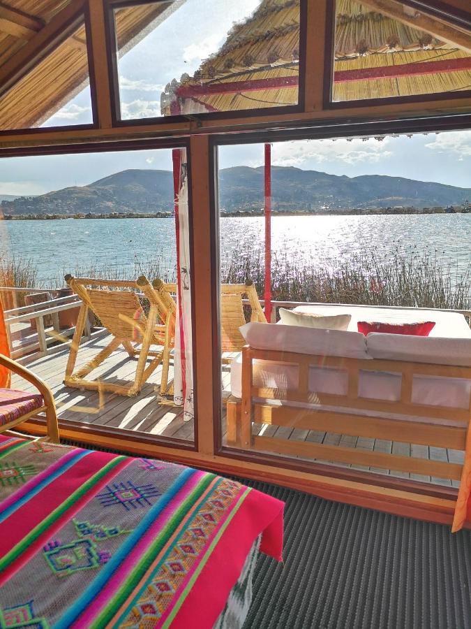 Uros Titicaca Marca Lodge Puno Exteriör bild