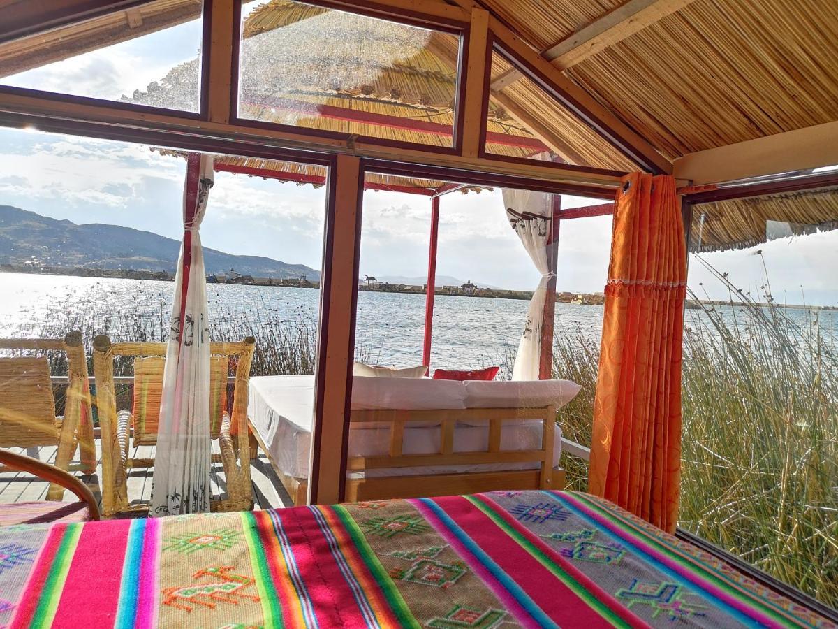 Uros Titicaca Marca Lodge Puno Exteriör bild