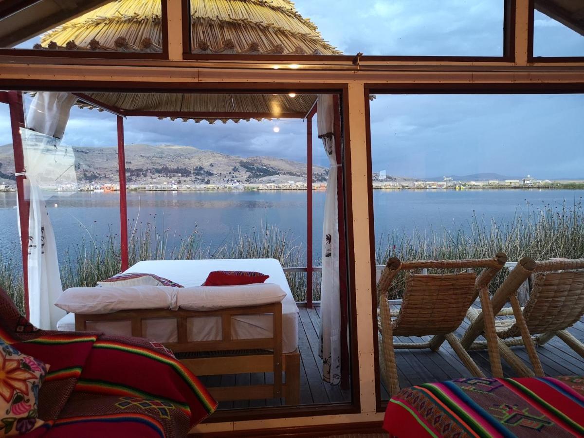 Uros Titicaca Marca Lodge Puno Exteriör bild