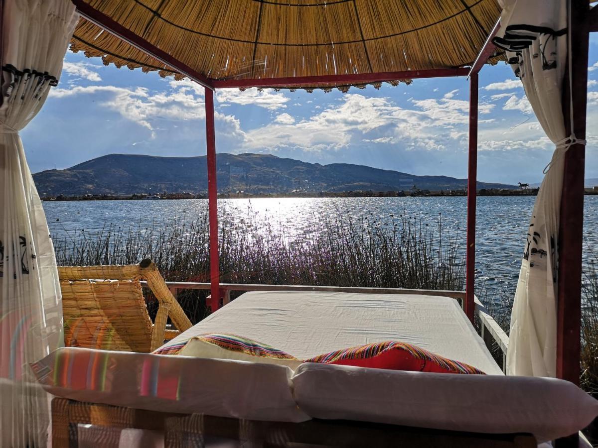 Uros Titicaca Marca Lodge Puno Exteriör bild