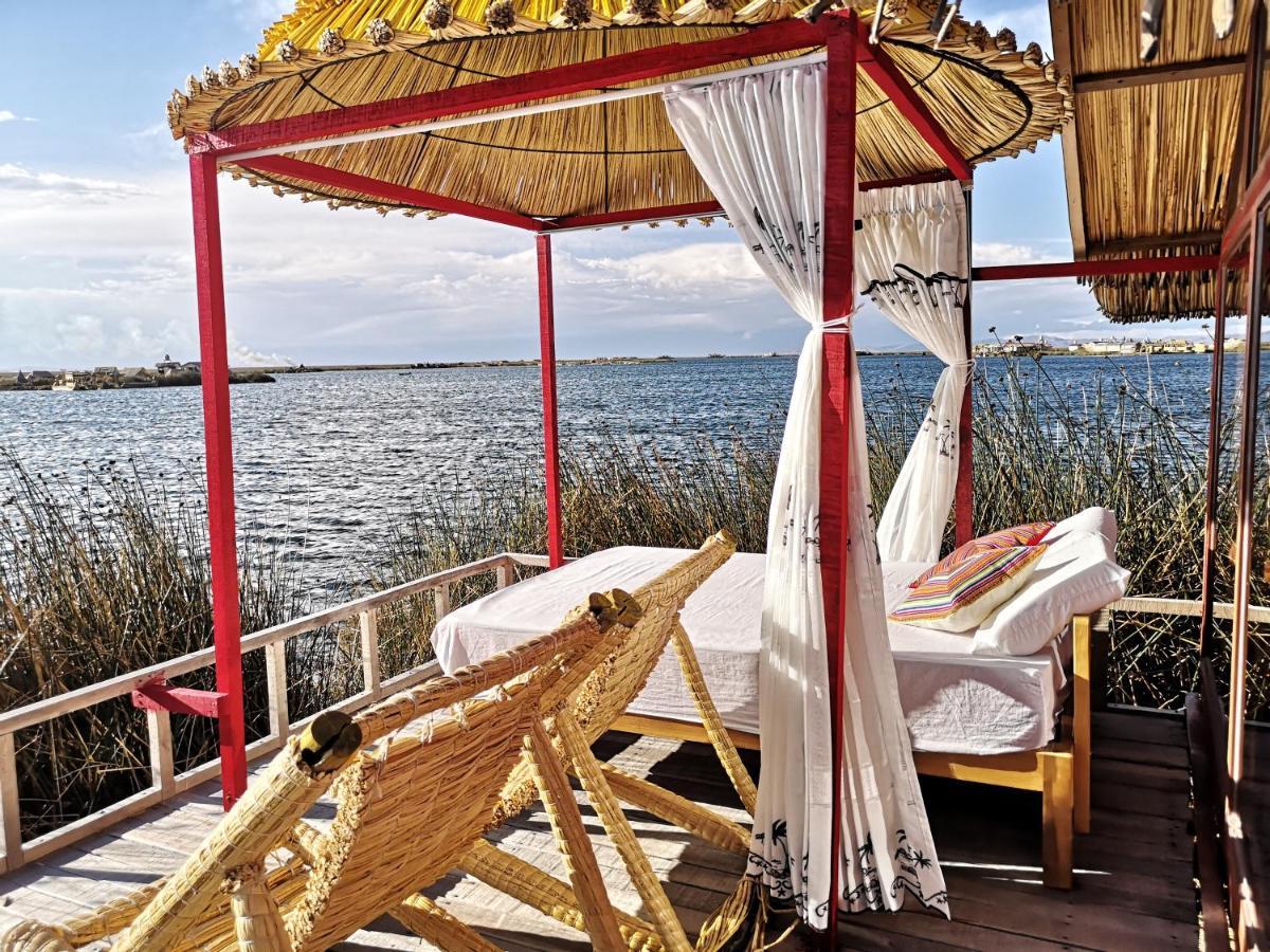 Uros Titicaca Marca Lodge Puno Exteriör bild