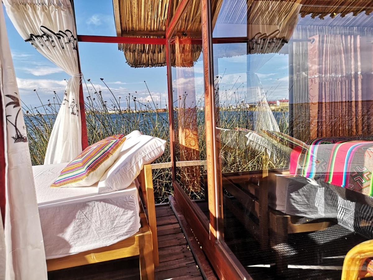 Uros Titicaca Marca Lodge Puno Exteriör bild