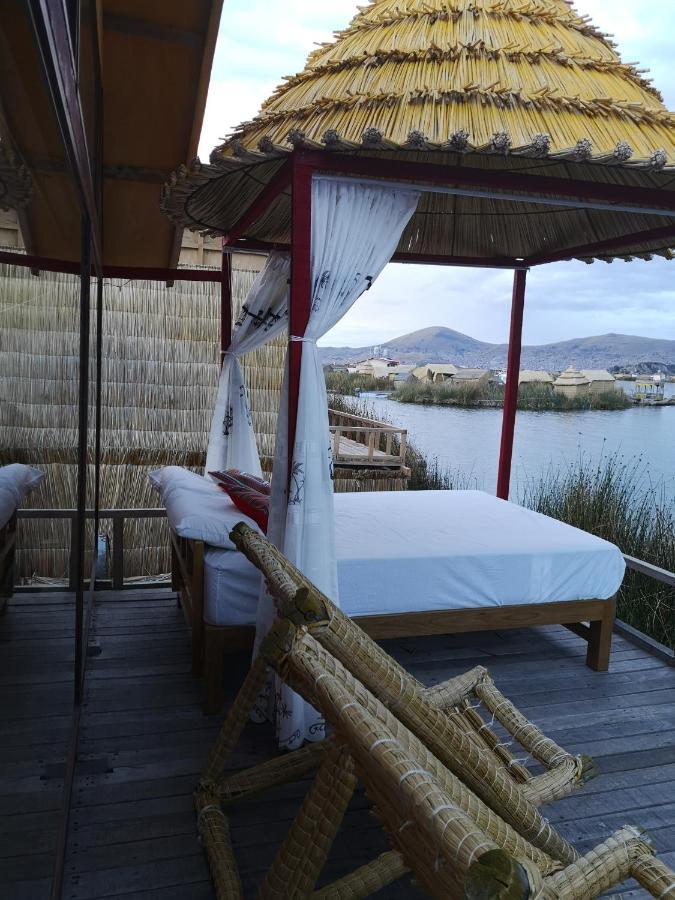 Uros Titicaca Marca Lodge Puno Exteriör bild