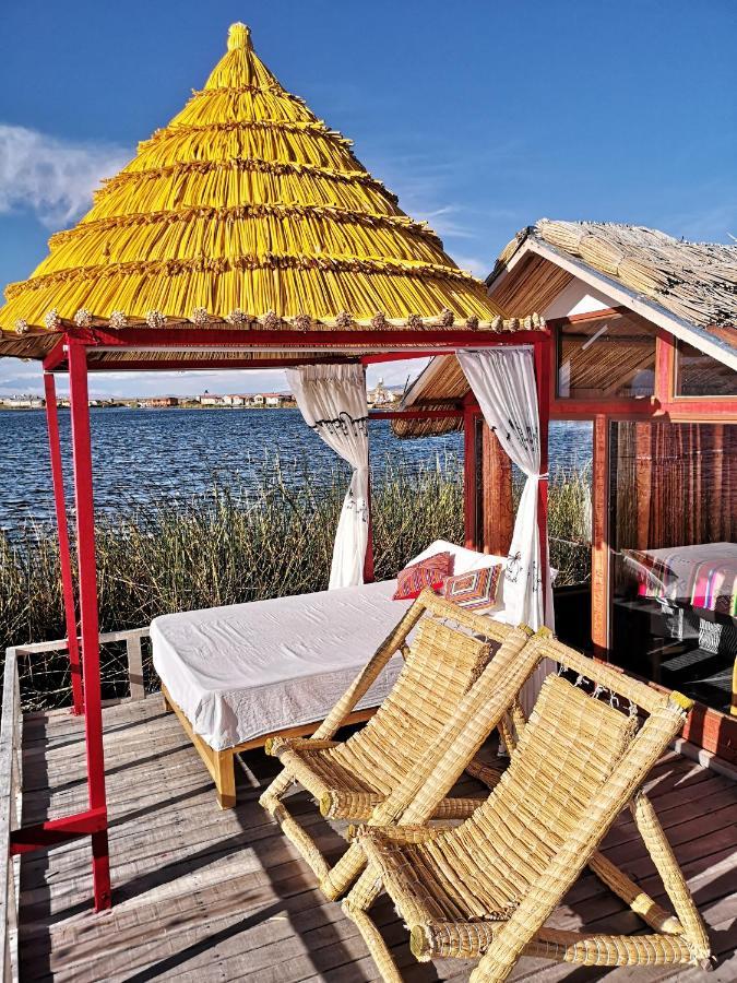 Uros Titicaca Marca Lodge Puno Exteriör bild