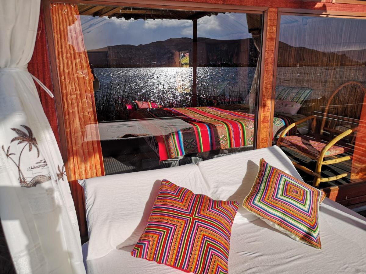 Uros Titicaca Marca Lodge Puno Exteriör bild