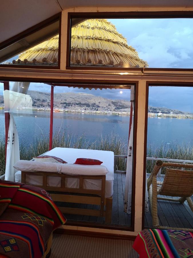 Uros Titicaca Marca Lodge Puno Exteriör bild