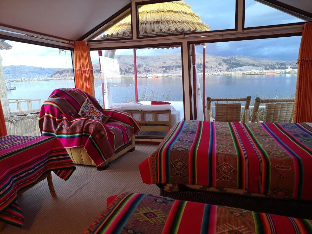 Uros Titicaca Marca Lodge Puno Exteriör bild