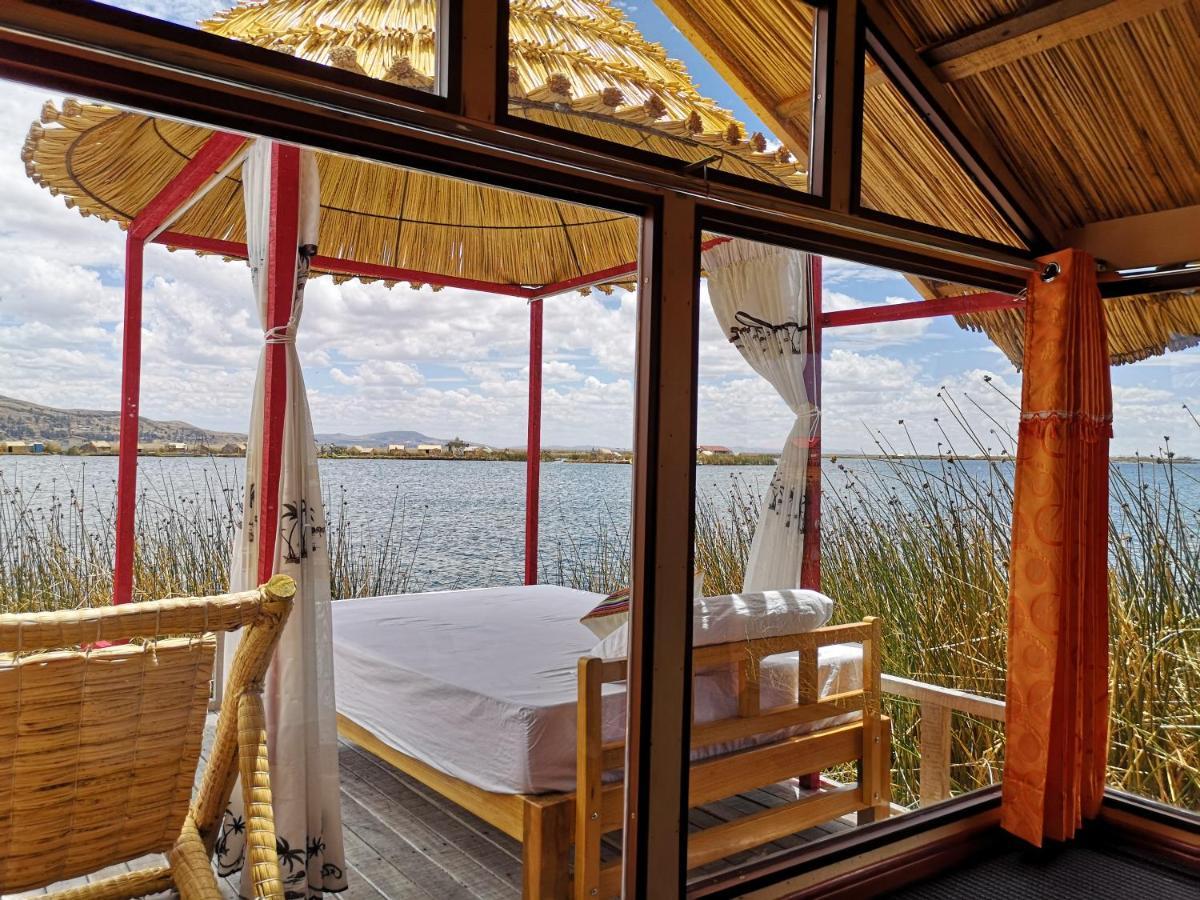 Uros Titicaca Marca Lodge Puno Exteriör bild