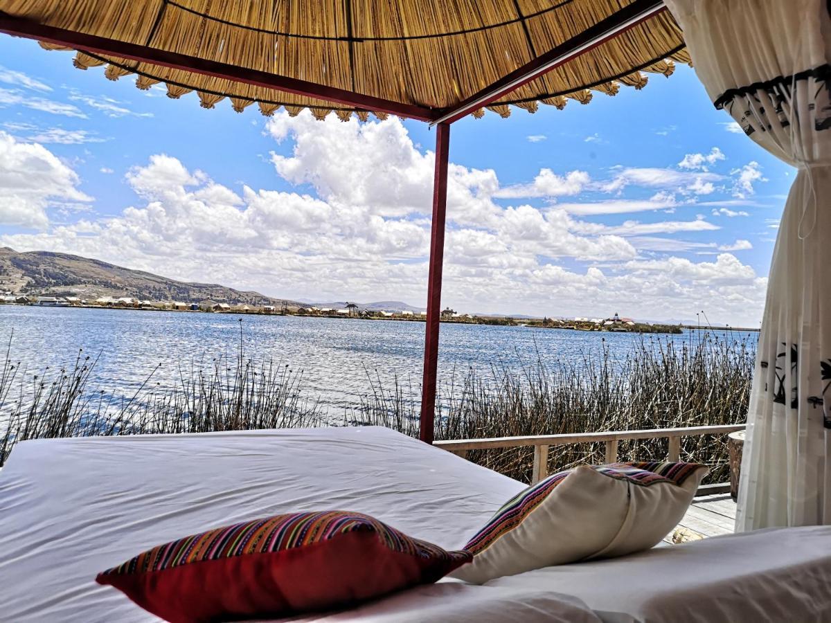Uros Titicaca Marca Lodge Puno Exteriör bild