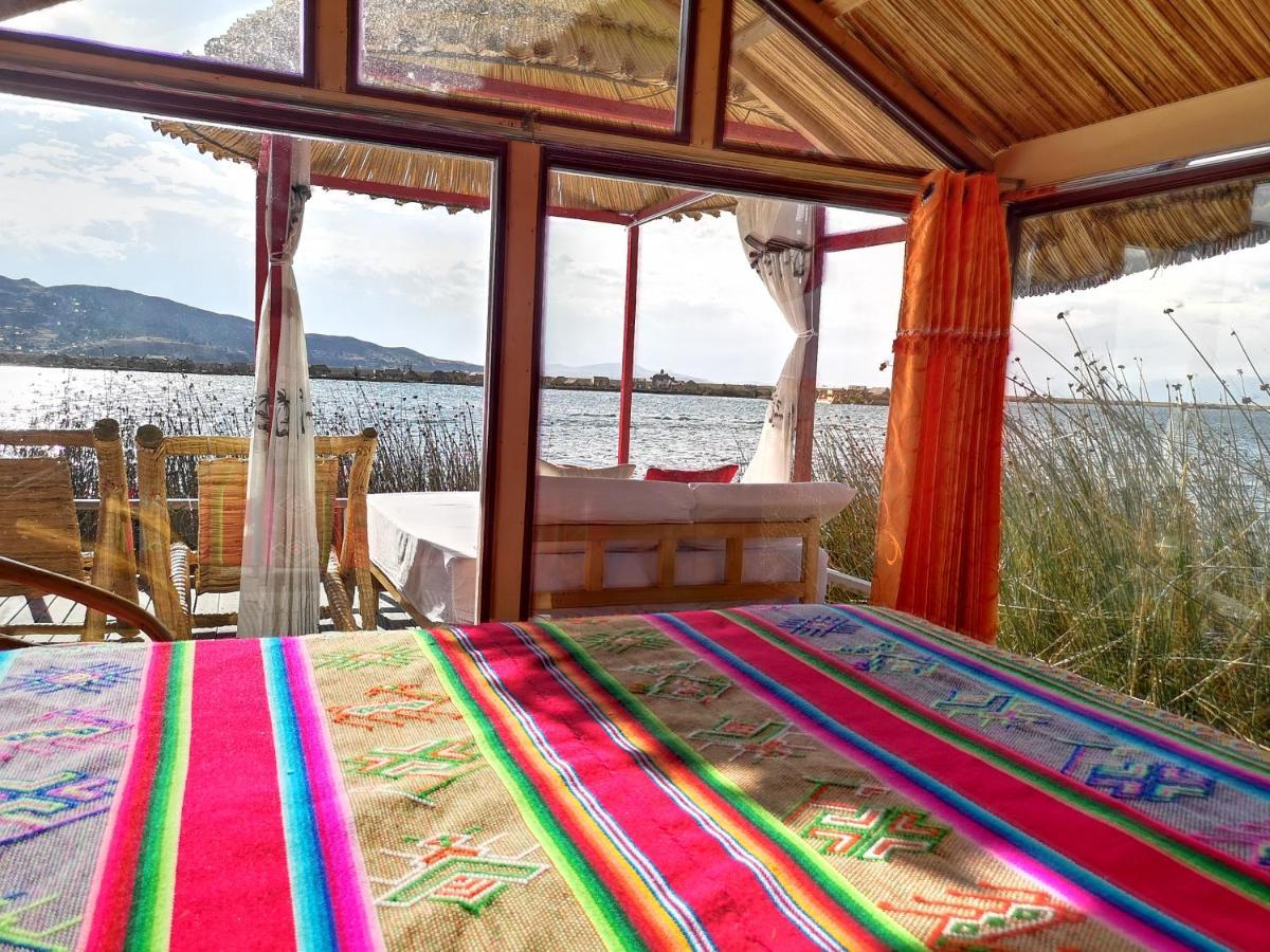 Uros Titicaca Marca Lodge Puno Exteriör bild