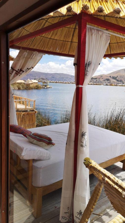 Uros Titicaca Marca Lodge Puno Exteriör bild