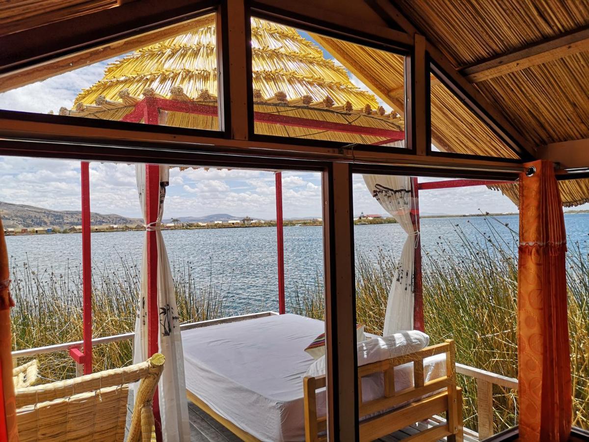 Uros Titicaca Marca Lodge Puno Exteriör bild