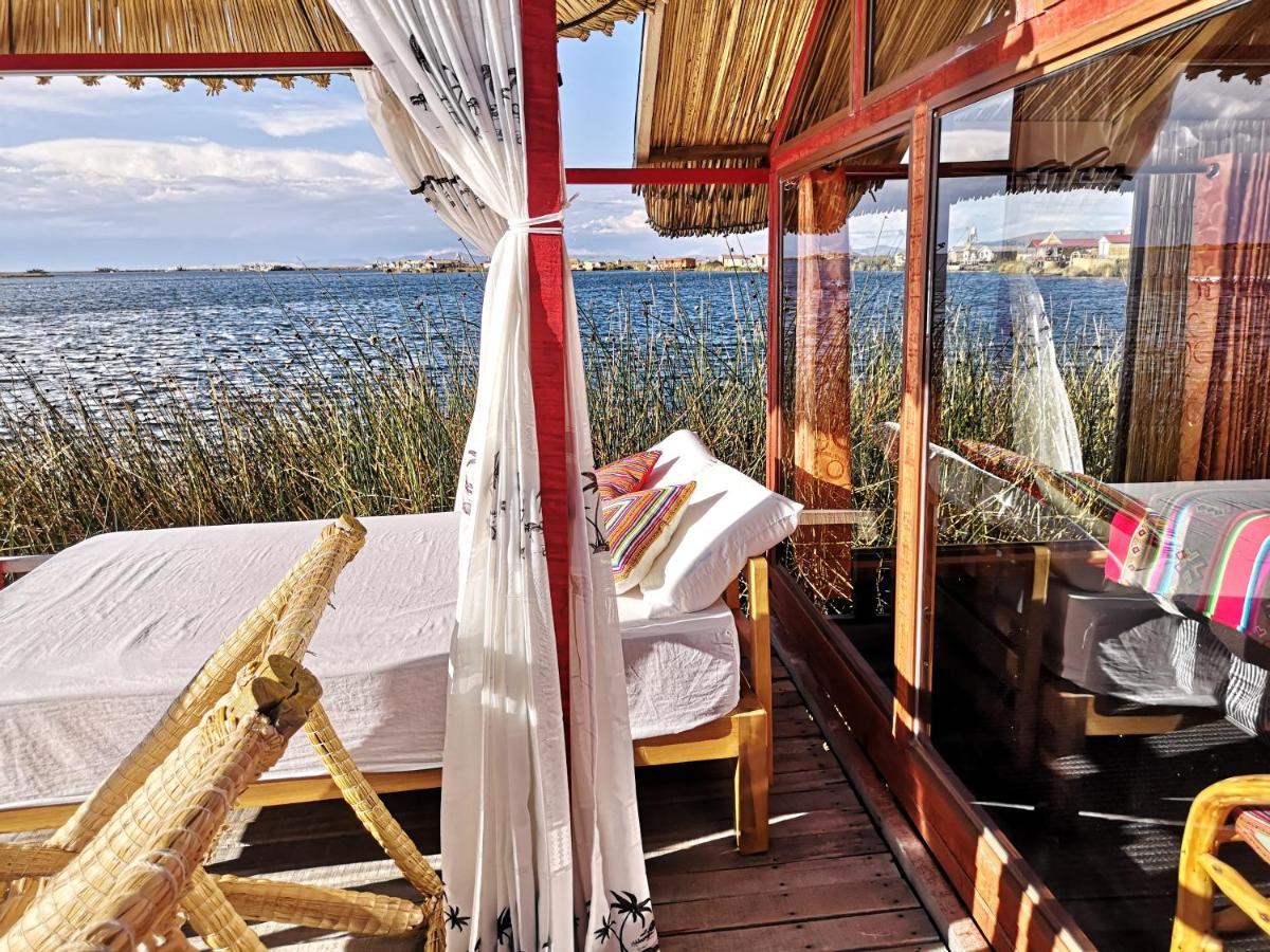 Uros Titicaca Marca Lodge Puno Exteriör bild