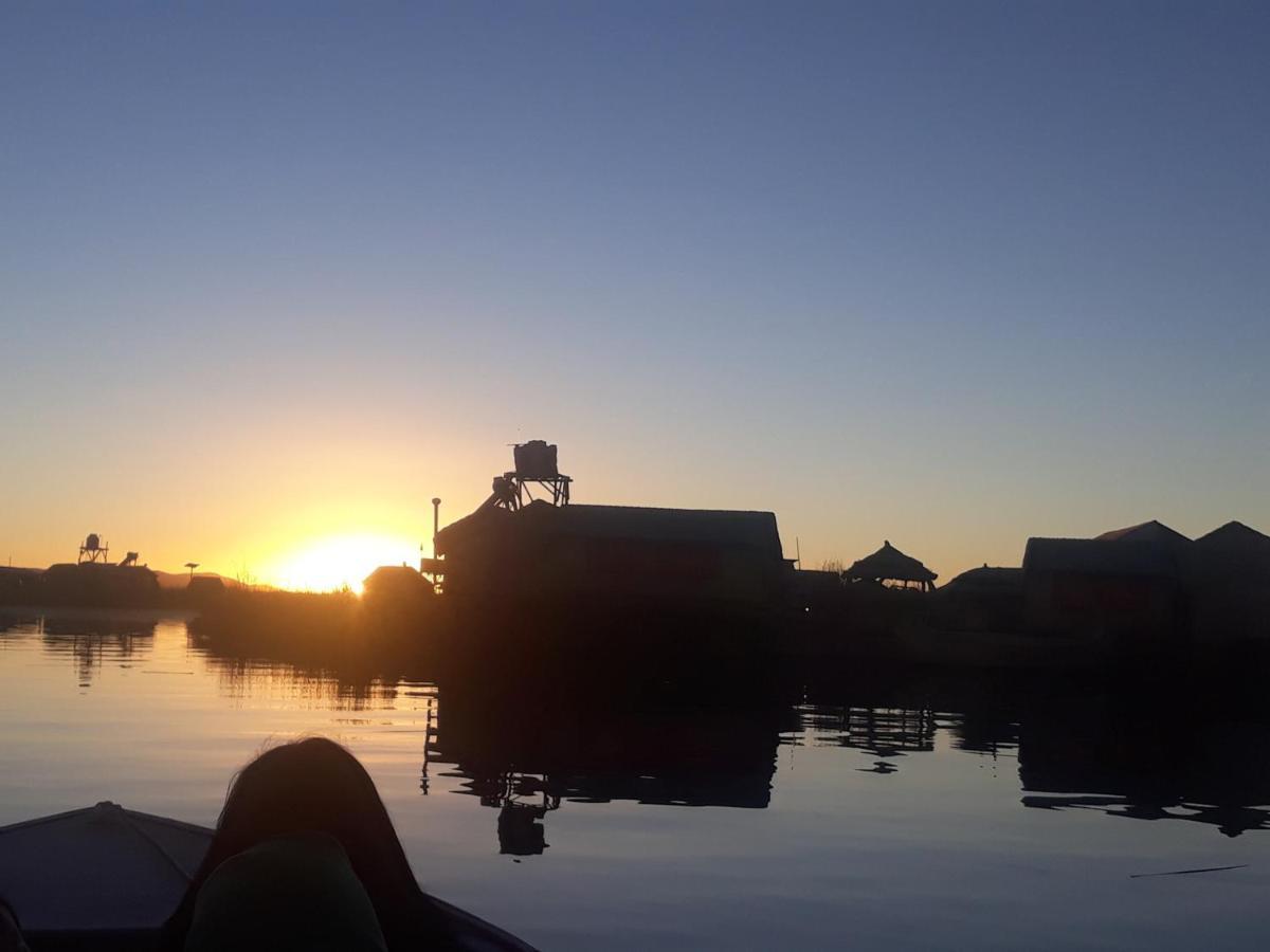 Uros Titicaca Marca Lodge Puno Exteriör bild