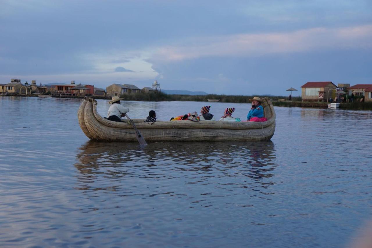 Uros Titicaca Marca Lodge Puno Exteriör bild