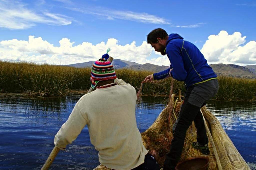 Uros Titicaca Marca Lodge Puno Exteriör bild
